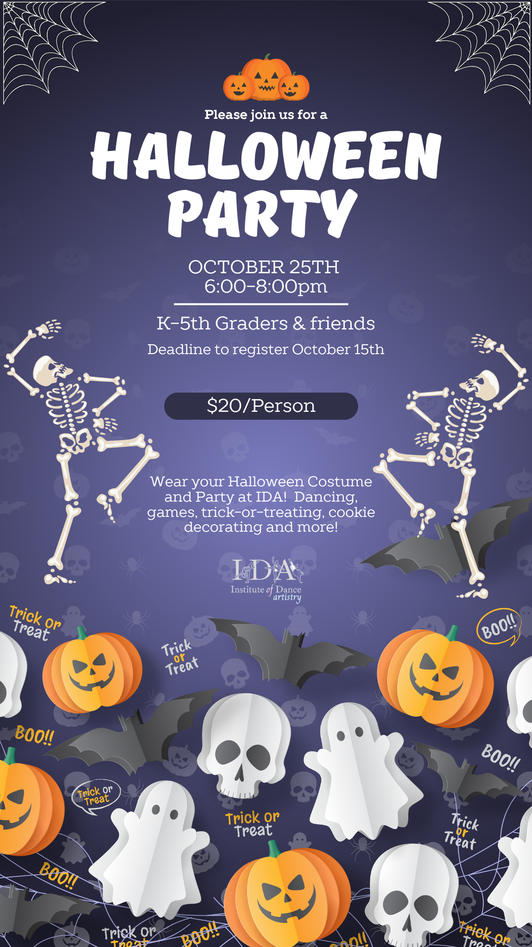 Halloween Party Form